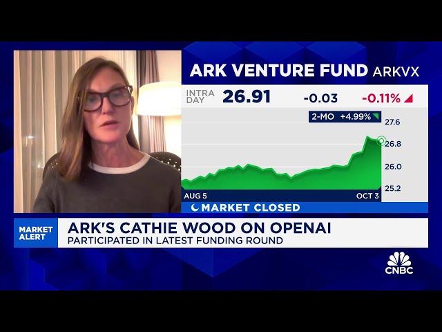 For Nvidia to continue to work there will be other big winners, says Ark Invest's Cathie Wood