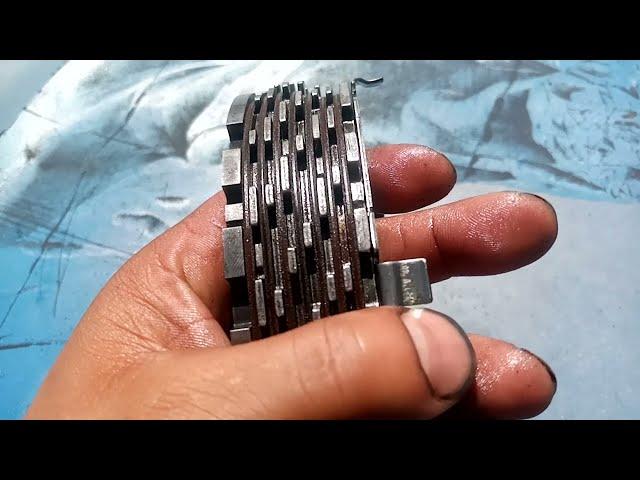 transmission 700r4 SEVEN-LAYER 3/4 fiber friction clutch stack-up   (video made 5/8/2021)