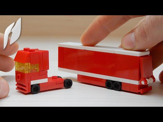 How to Build Semi-trailer Truck with Car Transport (MOC - 4K)