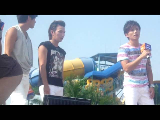 2010-08-08 棒棒堂@長隆水上樂園 ~ 交換日記