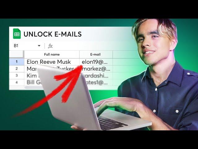 Find Emails & Enrich Data Inside Google Sheets!
