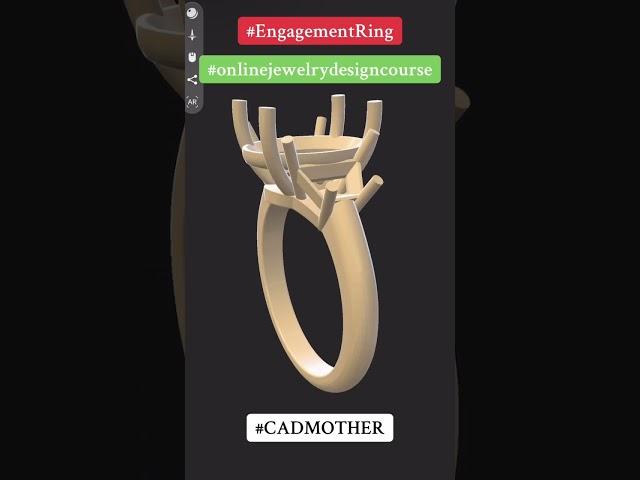 Let your visuals shine with our engagement ring!  TOUCHE NYC 