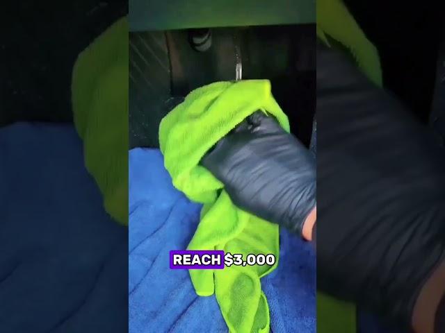 How to make $3,000 a week car detailing