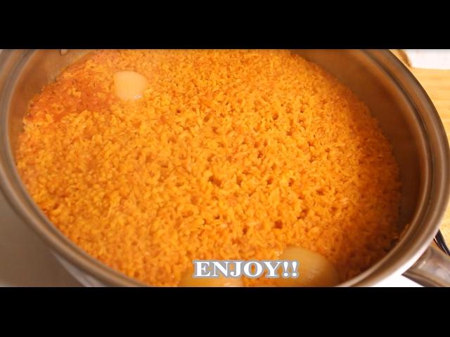 Easy, fast, simple, step by step MEXICAN RICE RECIPE/ Receta facil de Arroz rojo paso a paso