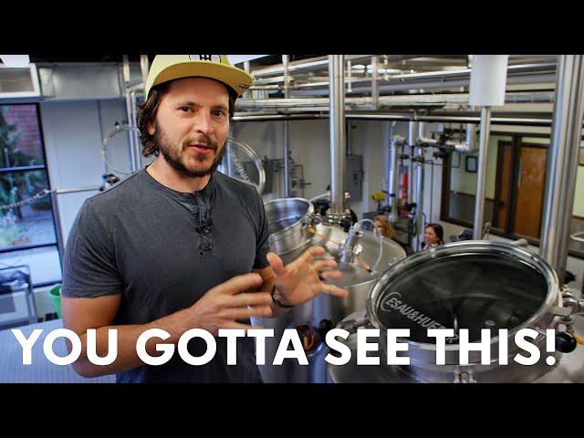 Tour of an epic pilot brewery!