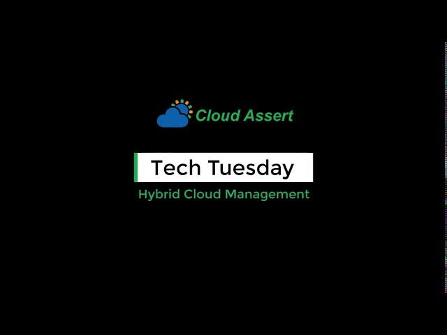 Tech Tuesday #14: Configuring Cloud and On-premise with HYBR | Cloud Assert