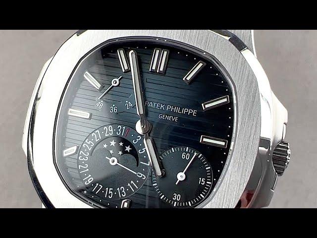 Patek Philippe Nautilus Moonphase 5712/1A-001 Patek Philippe Watch Review