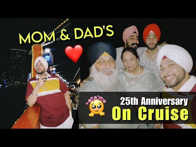 10 Crore Ki Cruise Pr Celebrate ki Mom Dad ki 25 pre anniversary | Shahji2.0