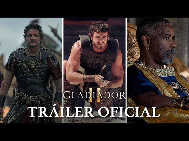 Gladiador II | Tráiler oficial (DOBLADO) – Paul Mescal, Pedro Pascal, Denzel Washington | 14 de nov