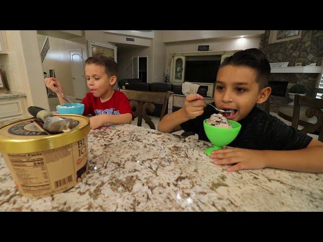 Ice Scream game at home for fun | Rod Costume | Deion's Playtime Skits