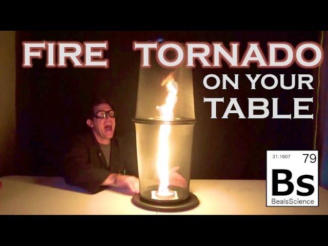 Fire Tornado on Your Table