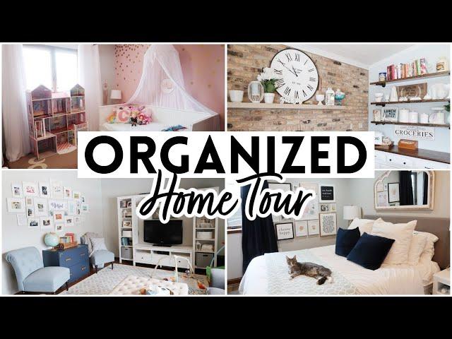 My REAL Organized Home Tour  || REAL-LIFE ORGANIZING SOLUTIONS