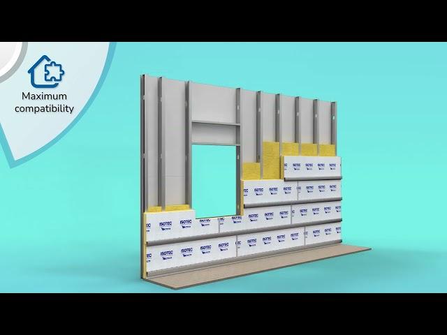 ISOTEC PARETE: the advantages of the thermal insulation system for ventilated façades