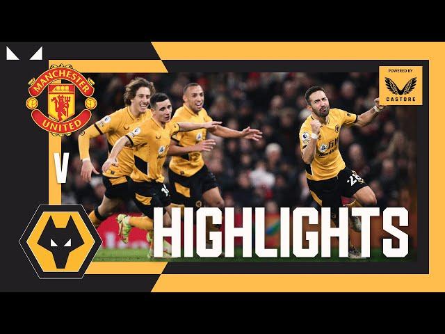 Moutinho silences Old Trafford! | Man United 0-1 Wolves | Highlights