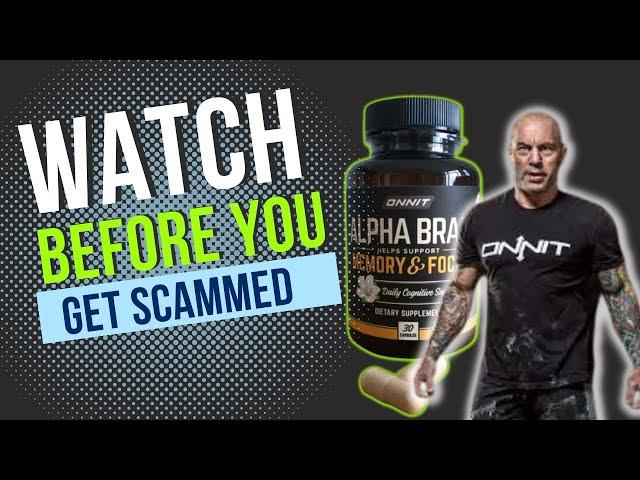 Alpha Brain Review | What Joe Rogan doesn't tell you....