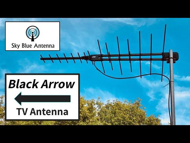 Sky Blue Black Arrow Outdoor TV Antenna Review