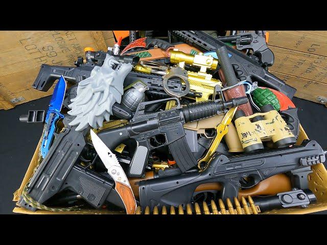 Bead Throwing Guns, Dangerous Toy Legendary Rifles, Kanas, Kalashnikov AK-47,