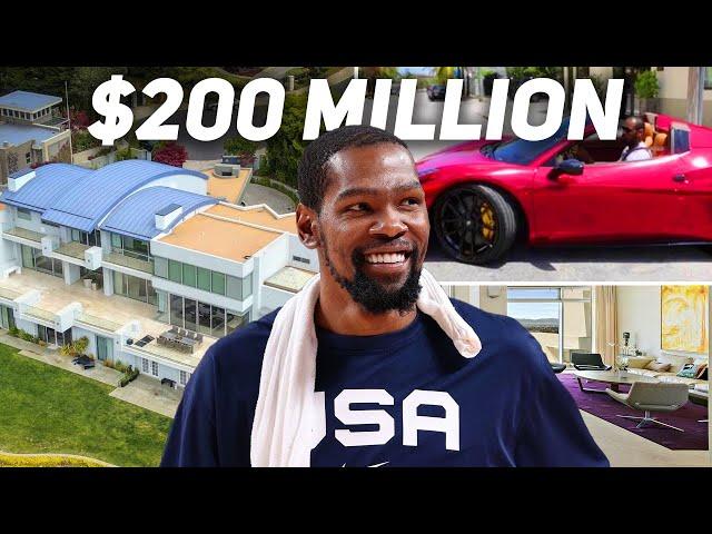 How NBA Star Kevin Durant Spends His Net Worth