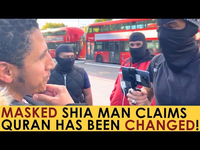 Masked Shia Men Confront Shamsi Outside Speakers Corner!