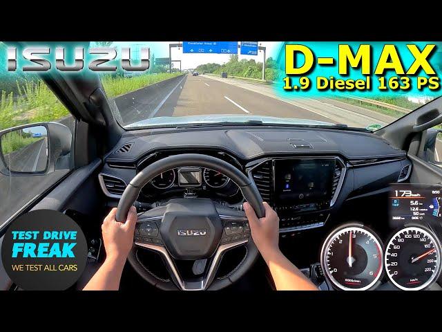 2024 Isuzu D-MAX V-Cross 1.9 4x4 163 PS TOP SPEED AUTOBAHN DRIVE POV