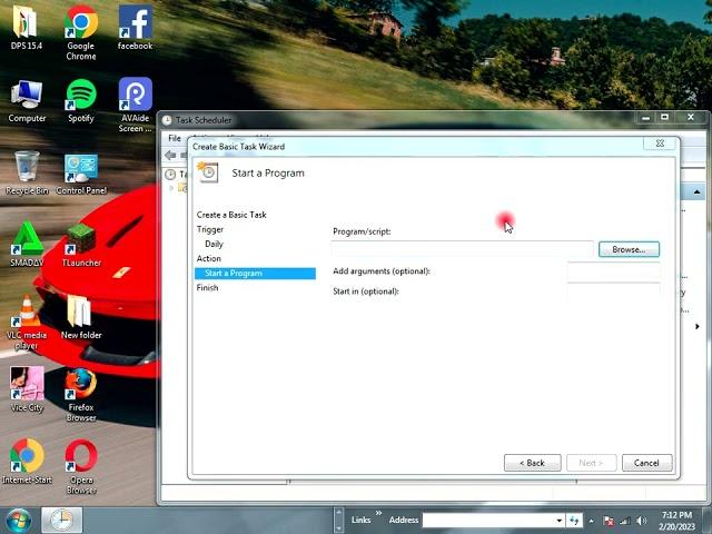 How To Set Alarm in WIndows 7