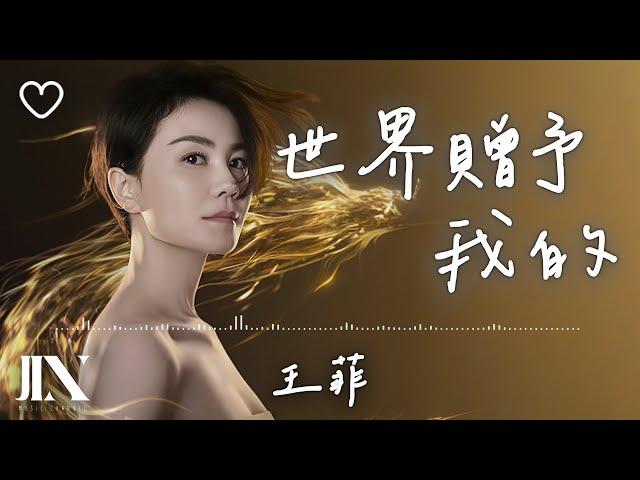 王菲 l 世界贈予我的【高音質 動態歌詞 Lyrics】