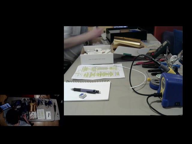 The ant PCB maker frame assembly: full lenght livestream!