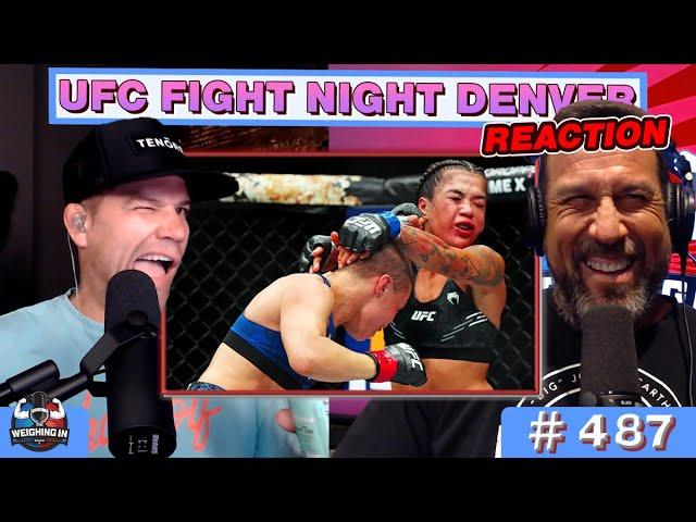 UFC DENVER REACTION | WEIGHING IN #487