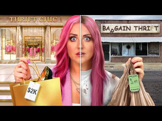 I Thrift Shopped the RICHEST CITY vs POOREST CITY