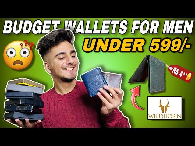 7 Best Wallets For Men Under ₹599 | Amazon Wallet Haul Review