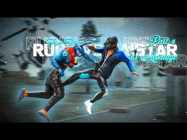 RUOK vs RAISTAR Part 4  3D ANIMATION MONTAGE FREE FIRE MAX ️ Edited by PriZzo FF How to make MODEL