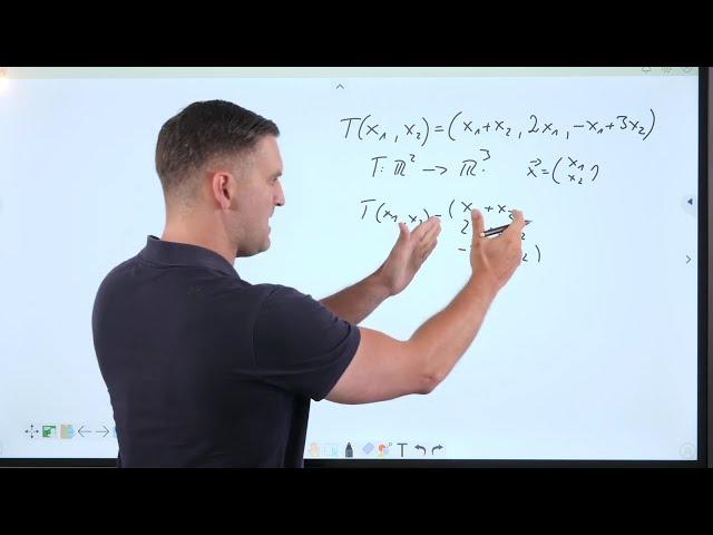 Matrix bei linearer Transformation erkennen | Mathe by Daniel Jung