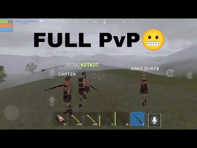 oxide Survival, FULL PvP IN MANY SERVER‍ #oxidesurvivalisland #rustmobile.