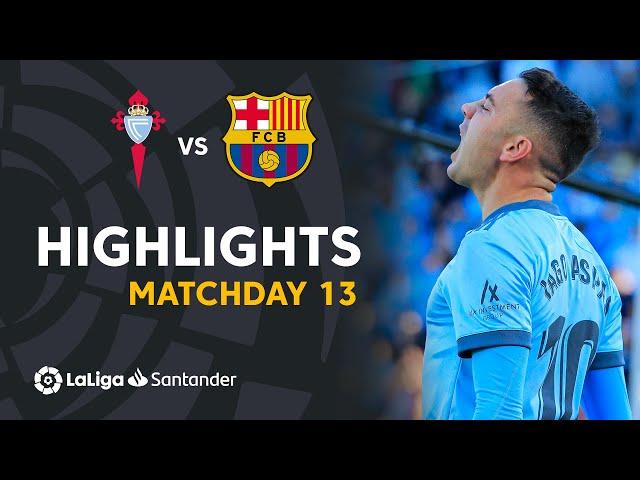 Highlights RC Celta vs FC Barcelona (3-3)