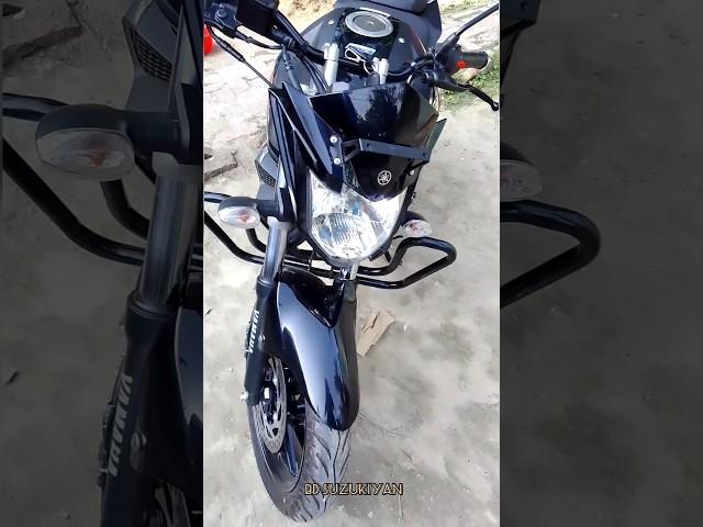 yamaha fzs v2 black bike #bdsuzukiyan #shortvideo #world #yamaha #rider #fzsv2