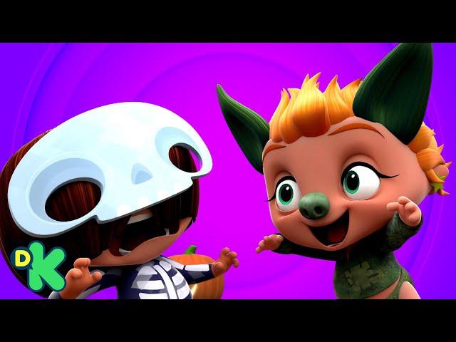 Los bebés se toman el Halloween en serio | Mini Beat Power Rockers | Discovery Kids