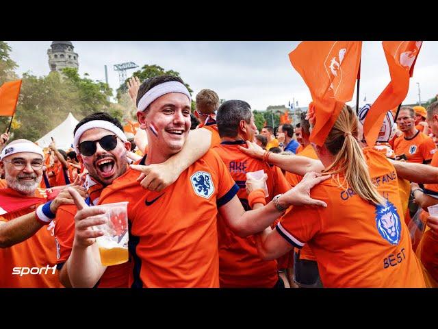 Mega-Party! Oranje-Fans erobern Leipzig