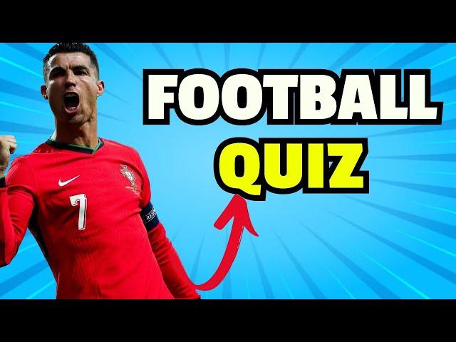 football quiz | Are You a Football Genius? Prove It With This Quiz!