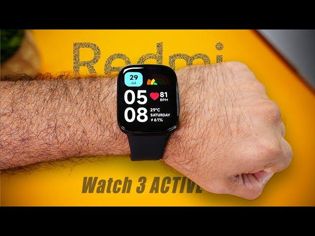 Almost Perfect -  Redmi Watch 3 Active Review 