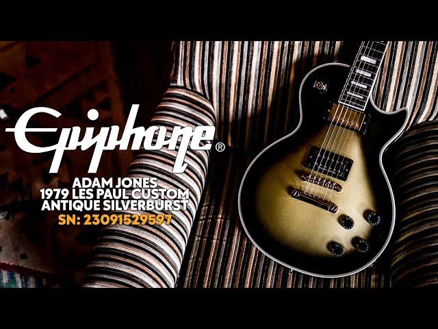 Epiphone | Adam Jones 1979 Les Paul Custom - Antique Silverburst