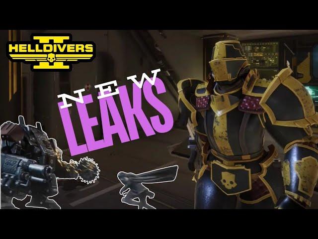 ALL NEW LEAKS in HELLDIVERS 2 / Finisher Melee, Armor, and More