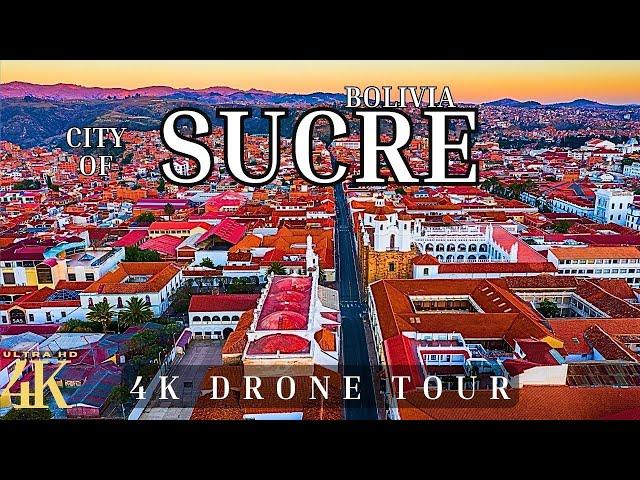 Sucre, Bolivia,  4k Ultra HD | Drone Tour