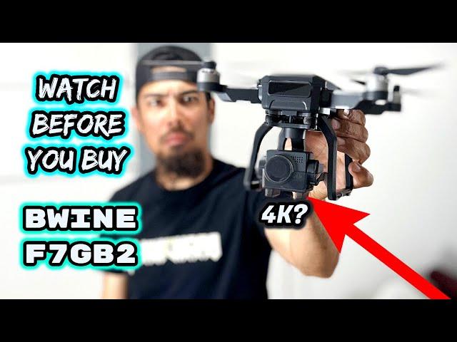 THEY SENT ME A FREE DRONE TO MAKE A BRUTALLY HONEST REVIEW #bwine #f7gb2