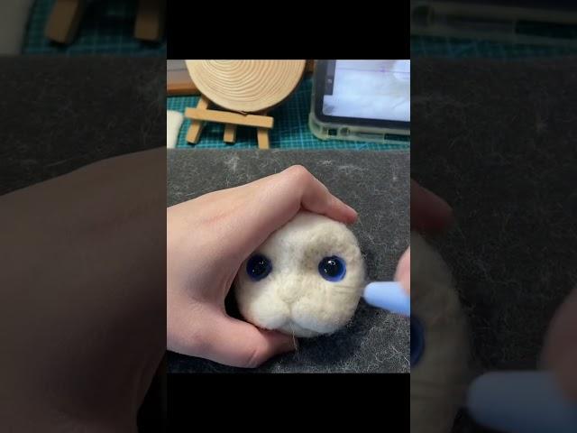 How to begin needle felt a animal 2023#needlework #needle