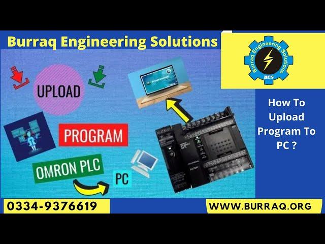 upload program to pc| Burraq Engineering Solution |PLC Training Courses
