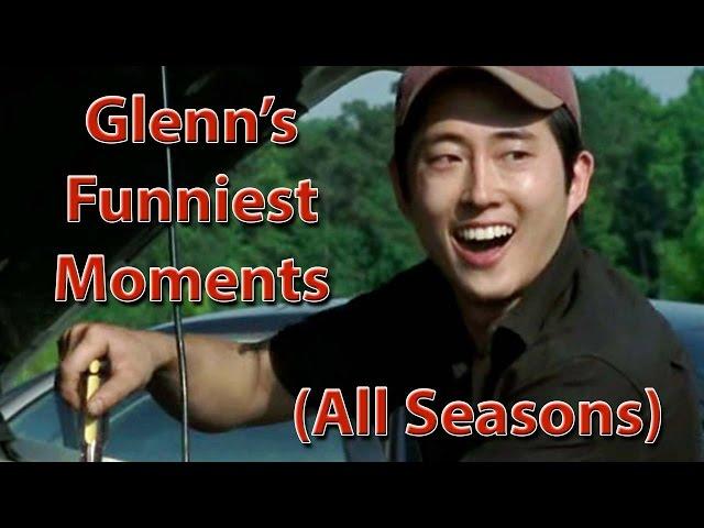 Glenn's Funniest Moments (All Seasons) - The Walking Dead