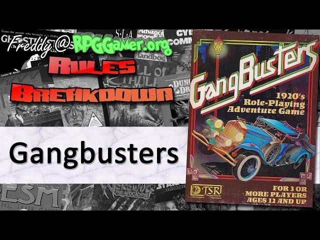 Gangbusters (TSR, 1982) | Rules Breakdown