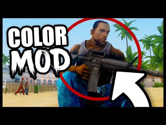 COLORMOD REALISTA HD de BAJOS RECURSOS para GTA San Andreas [Compatible con SAMP][MEGA]