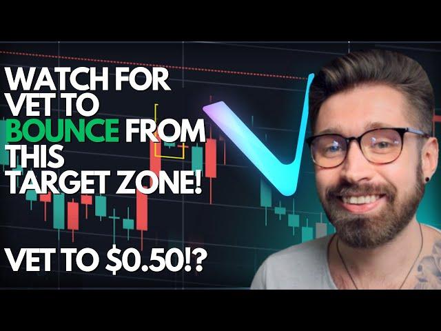 VECHAIN PRICE PREDICTION 2024WATCH FOR VET TO BOUNCE FROM THIS TARGET ZONE!