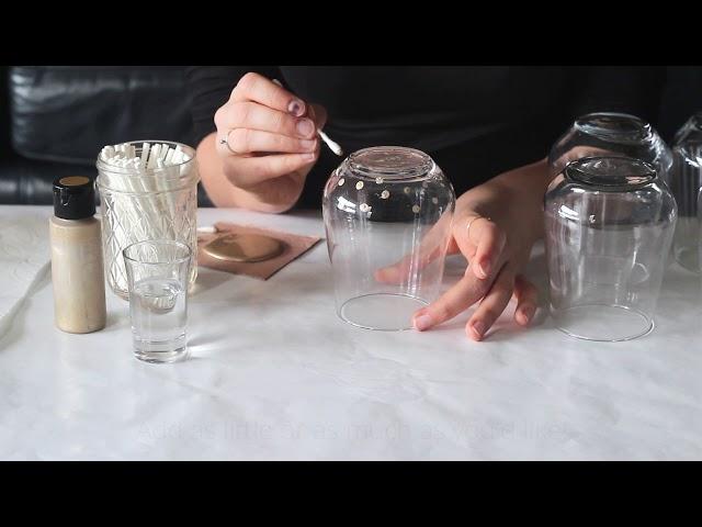 DIY Painted Wine Glasses